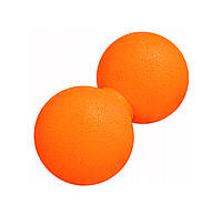 М'яч масажний подвійний Springos FA0023 Lacrosse Double Ball 6 x 12 см тренувальний