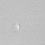 Тент-парус тіньовий 4 x 3 м Springos SN1046 Grey для будинку саду туризму, фото 8