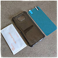 Poco X3 NFC броне плівка + чохол силіконовий протиударний IMAK airBag TPU