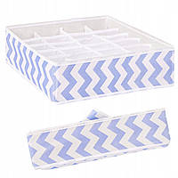 Органайзер для зберігання білизни шкарпеток аксесуарів Springos HA3015 Original 24 секції 33x33x10 см