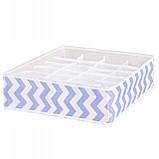 Органайзер для зберігання білизни шкарпеток аксесуарів Springos HA3015 Original 24 секції 33x33x10 см, фото 2