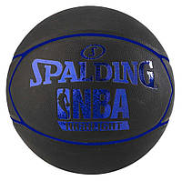 Мяч баскетбольный Spalding NBA Highlight Black/Blue Size 7 Original