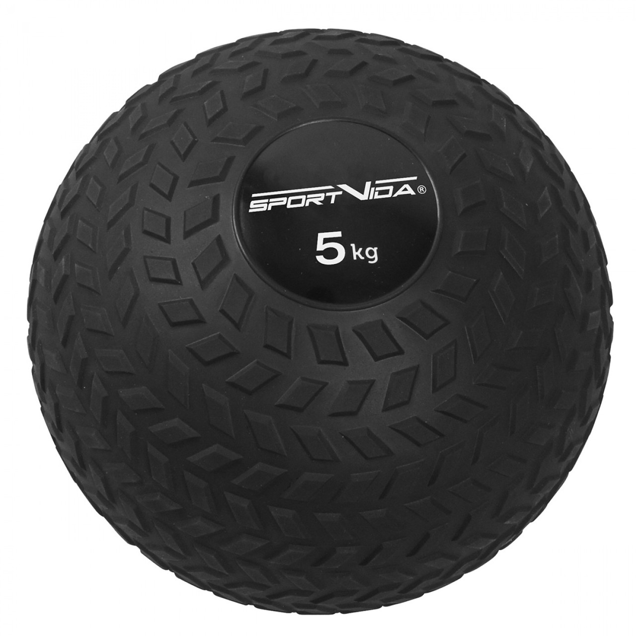 Слембол (медичний м'яч) для кросфіту SportVida Slam Ball 5 кг SV-HK0347 Black Original