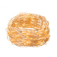 Гірлянда на батарейках 1.9 м Springos CL0005 Warm White 20 LED світлодіодна новорічна святкова