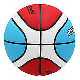 М'яч баскетбольний SportVida SV-WX0019 Size 7 універсальний для гри в залі та на вулиці (композитна шкіра), фото 6