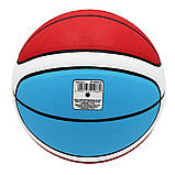 М'яч баскетбольний SportVida SV-WX0019 Size 7 універсальний для гри в залі та на вулиці (композитна шкіра), фото 7
