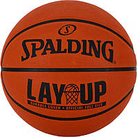 М'яч баскетбольний Spalding LayUp Size 7 гумовий для гри на вулиці