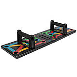 Упори для віджимань зі змінним хватом SportVida Push-up Bars SV-HK0376 дошка складана 12 типів хвата, фото 9