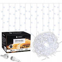 Гірлянда бахрома вулична (зовнішня) Springos 12 м 300 LED CL300 Cold White Original