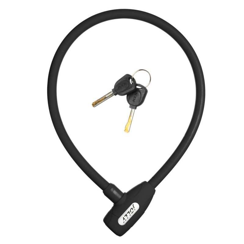 Велозамок KLS Jolly 12x650 мм Black
