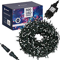 Гірлянда вулична 15 м Springos CL0320 Cold White 300 LED зовнішня світлодіодна