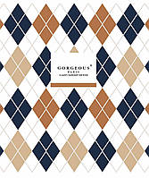 Зошит шкільний на скобі, 12 арк., софт тач лак, клітинка, ШКОЛЯРИК