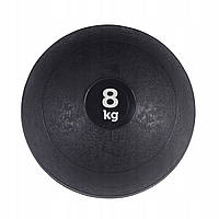 Слембол (медичний м'яч) для кросфіту SportVida Slam Ball 8 кг SV-HK0199 Black