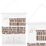 Підвісний органайзер для зберігання аксесуарів іграшок Springos HA3041 68 x 38 см, фото 3