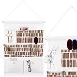 Підвісний органайзер для зберігання аксесуарів іграшок Springos HA3041 68 x 38 см, фото 8