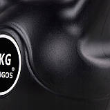 Гиря спортивна тренувальна Springos 4 кг FA1001 Original ABS пластик для дому, фото 9