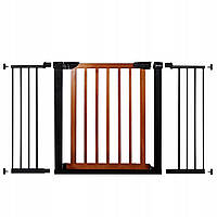 Бар'єр захисний дитячий 132-138 см Springos SG0003CC Original ворота огорожа безпеки