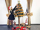 Ялинка штучна 190 см Springos CT0044 сосна зі стволом новорічна різдвяна, фото 6