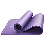 Килимок (мат) спортивний 4FIZJO NBR 1 см для йоги та фітнесу 4FJ0016 Violet, фото 2