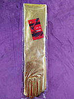 Рукавички для розкішної леді золоті S/L