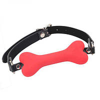 Капелюх Doggle Bone Bit Gag, Red