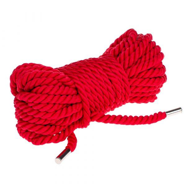 Мотузка для бондажу Premium Silky 10M, Red