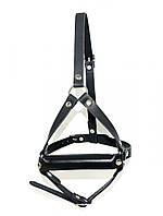 КЛЯП-УЗДА Зі шкіряною трубкою (Натуральна шкіра)