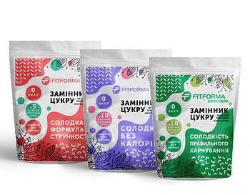 🍙 Цукрозамінники, замінники цукру Fitforma™