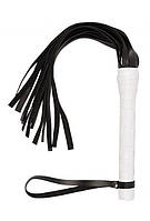 Флогер VIP Leather Flogger, White
