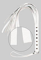 Флогер S&M Fancy Leather Floger, White