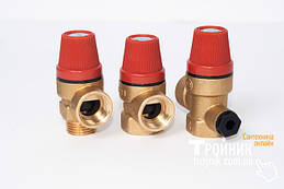 Запобіжний клапан EVO від AS GRUPPE. Основне призначення клапану – захист водонагревающего обладнання та системи опалення від загрози, пов'язаної з надлишковим тиском.