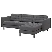 IKEA 3-местный диван с шезлонгом LANDSKRONA (494.442.27)