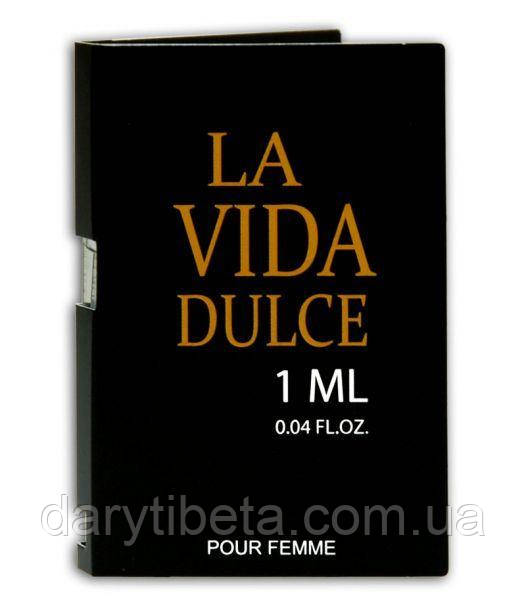 Пробник парфуми з феромонами жіночі La Vida Dulce, 1 ml