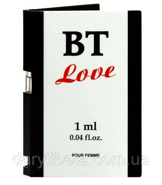 Пробник парфуми з феромонами жіночі BT Love, 1 ml