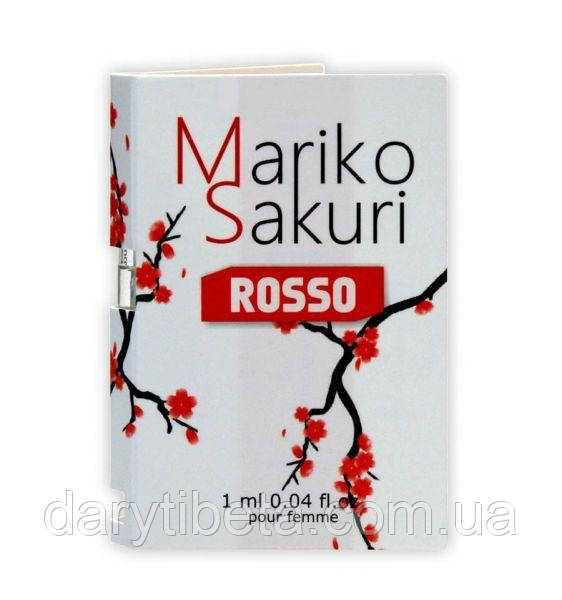 Пробник парфуми з феромонами жіночі Mariko Sakuri ROSSO, 1 ml