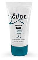 Анальне мастило з гіалуроновою кислотою і пантенолом Just Glide Premium Anal 50 мл (веганська), Німеччина