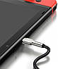 Кабель Baseus Cafule Series Metal Cable Type-C to Type-C 100W 1m CATJK-C01 Black, фото 9