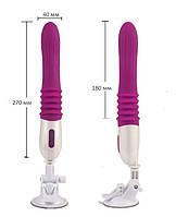 Вібратор Mason із присоском 10 режимів вібрації й 3 режими штовхання