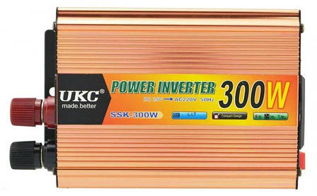 Перетворювач напруги інвертор UKC SSK 300W AC/DC 24V-220V, фото 1