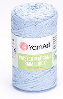 Twisted Macrame 3mm Lurex Yarnart-760