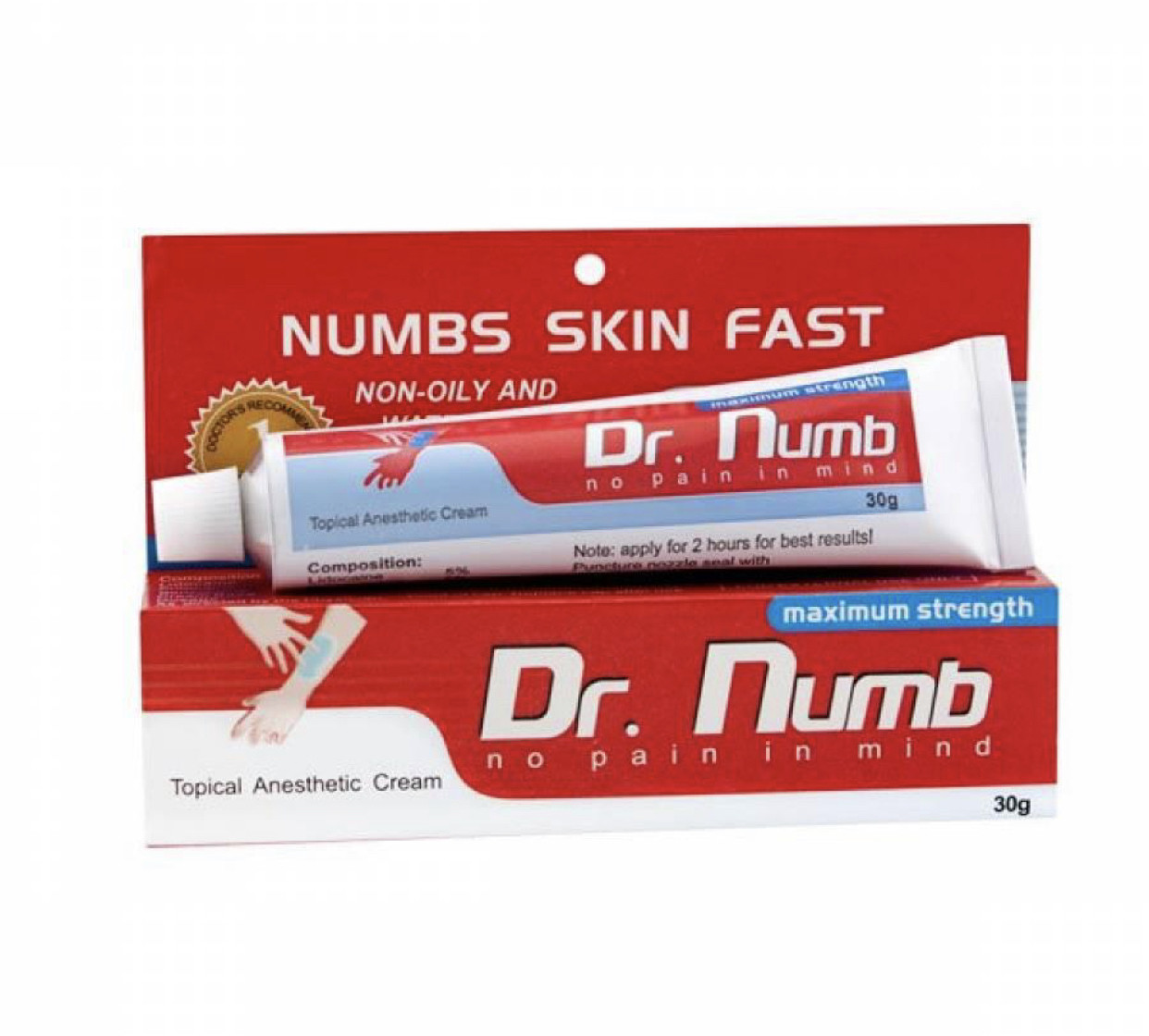 Крем анестетик Dr. Numb 30гр, фото 1