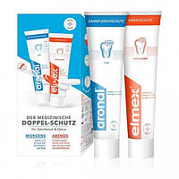 Aronal+Elmex Doppel-Schutz набор зубных паст 2 тюбика по 75 мл