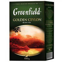 Чай черный листовай классический Greenfield «Golden Ceylon» 100г