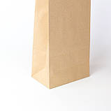 Пакети паперові під пляшку 150*90*360 мм Пакет під алкоголь красиві Крафт пакети для вина, фото 10