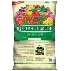 Універсальний торф'яний субстрат Щедра Земля 50 л