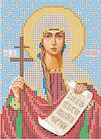 Рисунок на ткани Повитруля Б3 16 Св. мученица Татиана