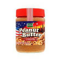 Арахисовое масло Gina Peanut Butter Crunchy, 340г