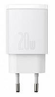 МЗП блочок 20W USB-A/USB-C (CCXJ-B02) white Baseus Гарантія 1 міс