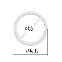 Протекторное термокольцо для натяжных потолков - диаметр 85 мм (наружный 94,8мм)
