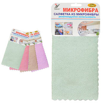 Серветка мікрофібра 30х30 см,